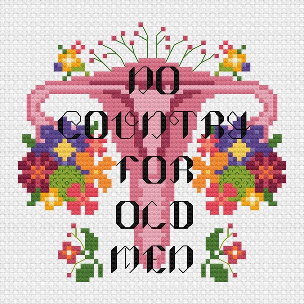 No Country for Old Men Cross Stitch Pattern