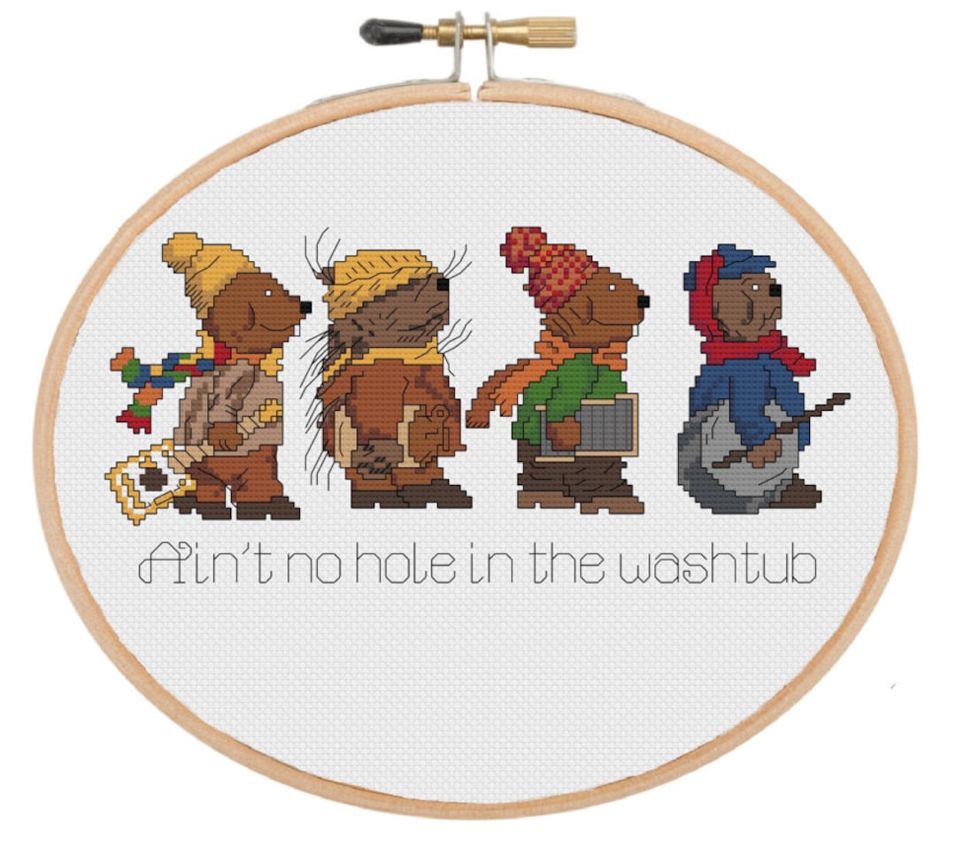 Jugband Cross Stitch Pattern
