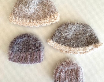Handmade Crochet Toddler and Baby Hats