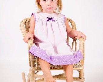 Little Girl Dress Made in Fine Corduroy. Great Jumper for the Fall , Winter or Spring