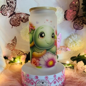 16 oz glass tumbler