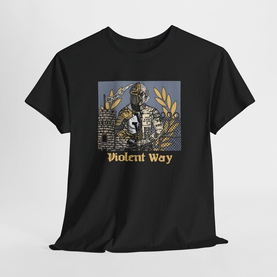 Oi This is Violent Way T-shirt Size S-4XL Black Cool - Etsy