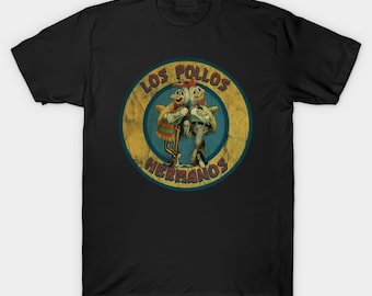 Vtg Los POLLOS HERMANOS Shirt T-Shirt Size S-4XL Black Cool