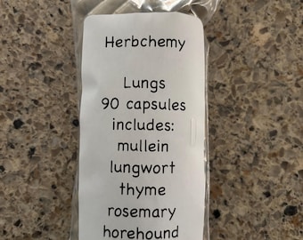 Supplément de soutien pulmonaire : gélules sans additif