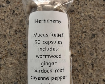 Supplément de soutien du mucus : gélules sans additif