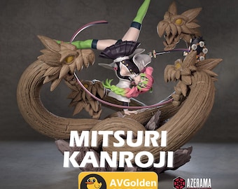 Mitsuri | 3D Figure | 16K Quality | Statue | 3D Printing