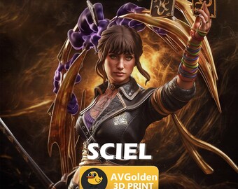 Sciel - Clair Obscur Expedition 33 | 3D Figure | 16K Quality | Statue | 3D Printing