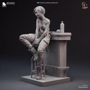 Judy Álvarez - Cyberpunk 2077 | 3D Figure | 16K Quality | Statue | 3D Printing image 17