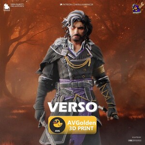 FanArt Verso - Clair Obscur Expedition 33 | Figura 3D | Calidad 16K | Estatua | Impresión 3d