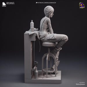 Judy Álvarez - Cyberpunk 2077 | 3D Figure | 16K Quality | Statue | 3D Printing image 15