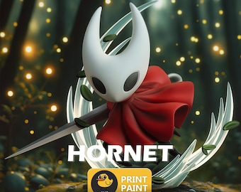 Hornet - Hollow Knight Silksong | 3D Figure | 16K Quality | Statue | 3D Printing