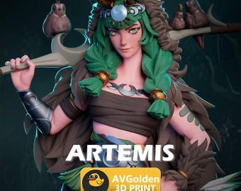 Artemis - Hades | 3D Figure | 16K Quality | Statue | 3D Printing