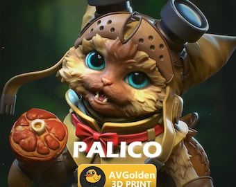 Palico x Toad - Monster Hunter Wilds| Figura 3D | Calidad 16K | Estatua | Impresión 3d