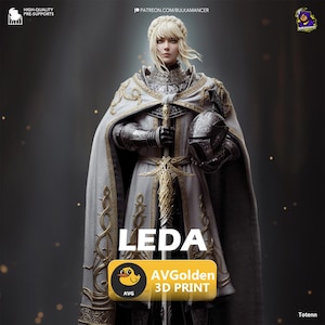 Leda - Elden Ring | 3D Figure | 16K Quality | Statue | 3D Printing