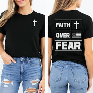 Jesus Glaube über Angst png-Lustige Christian png-Bibel Vers Png-Christian Sublimation Design-Bibel Vers Sublimation-Digitale PNG Datei-2side