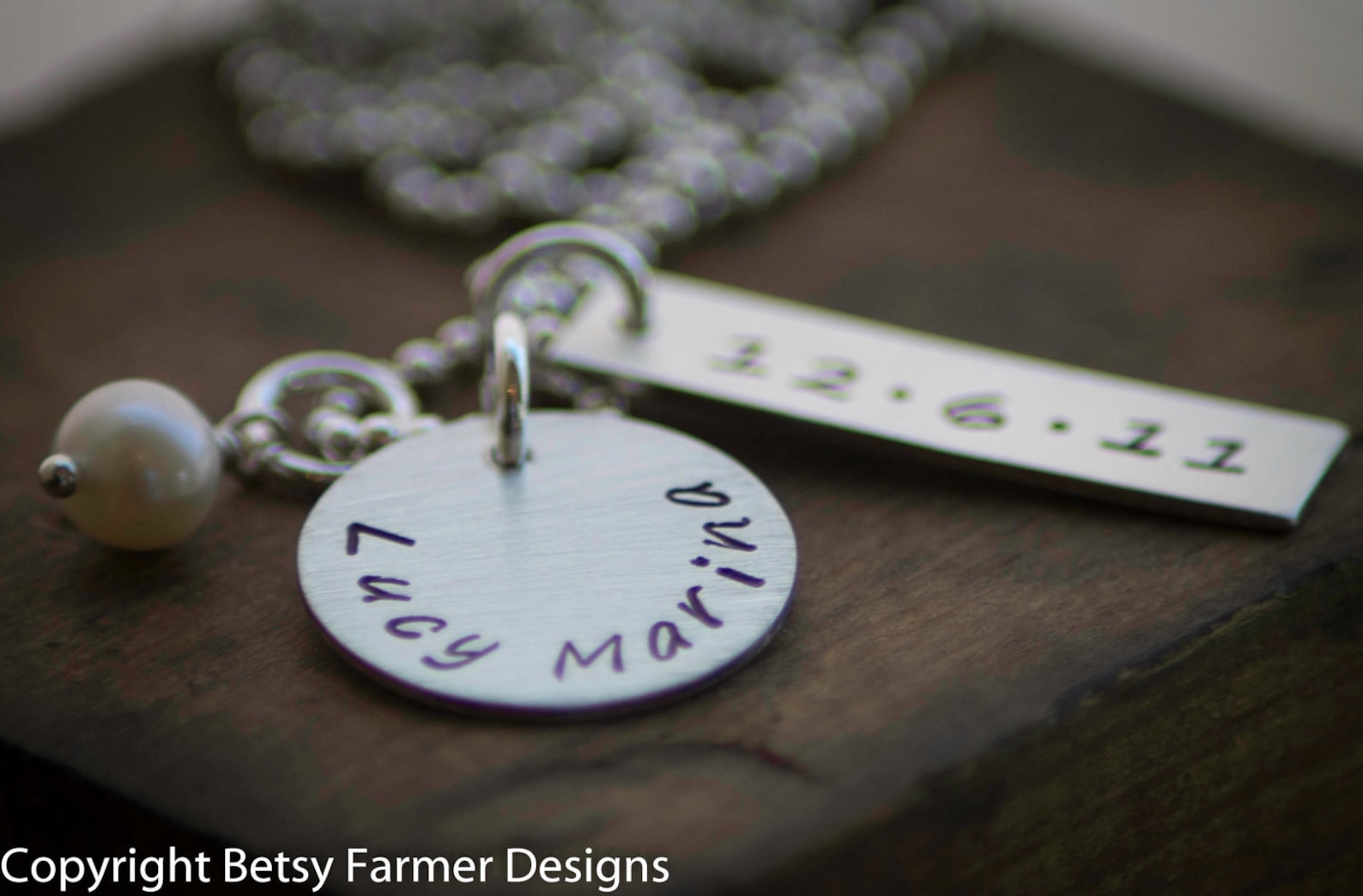 New Baby Jewelry Personalized Sterling Silver Necklace for Etsy