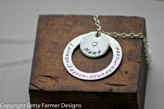 Nana Necklace Grandma Necklace With 