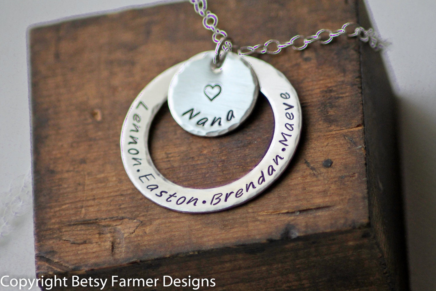 Nana Necklace Grandma Necklace With 