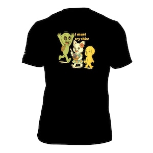 Ich muss das versuchen!.Alien & Welpen Freunde T-Shirt