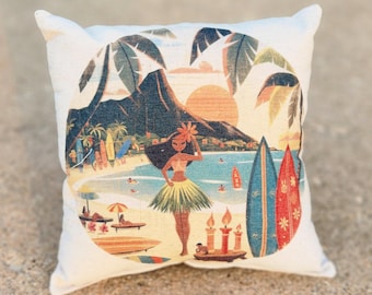 Favorite Places- Hawaii TINY PILLOW
