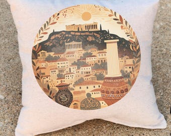 Favorite Places- Athens TINY PILLOW