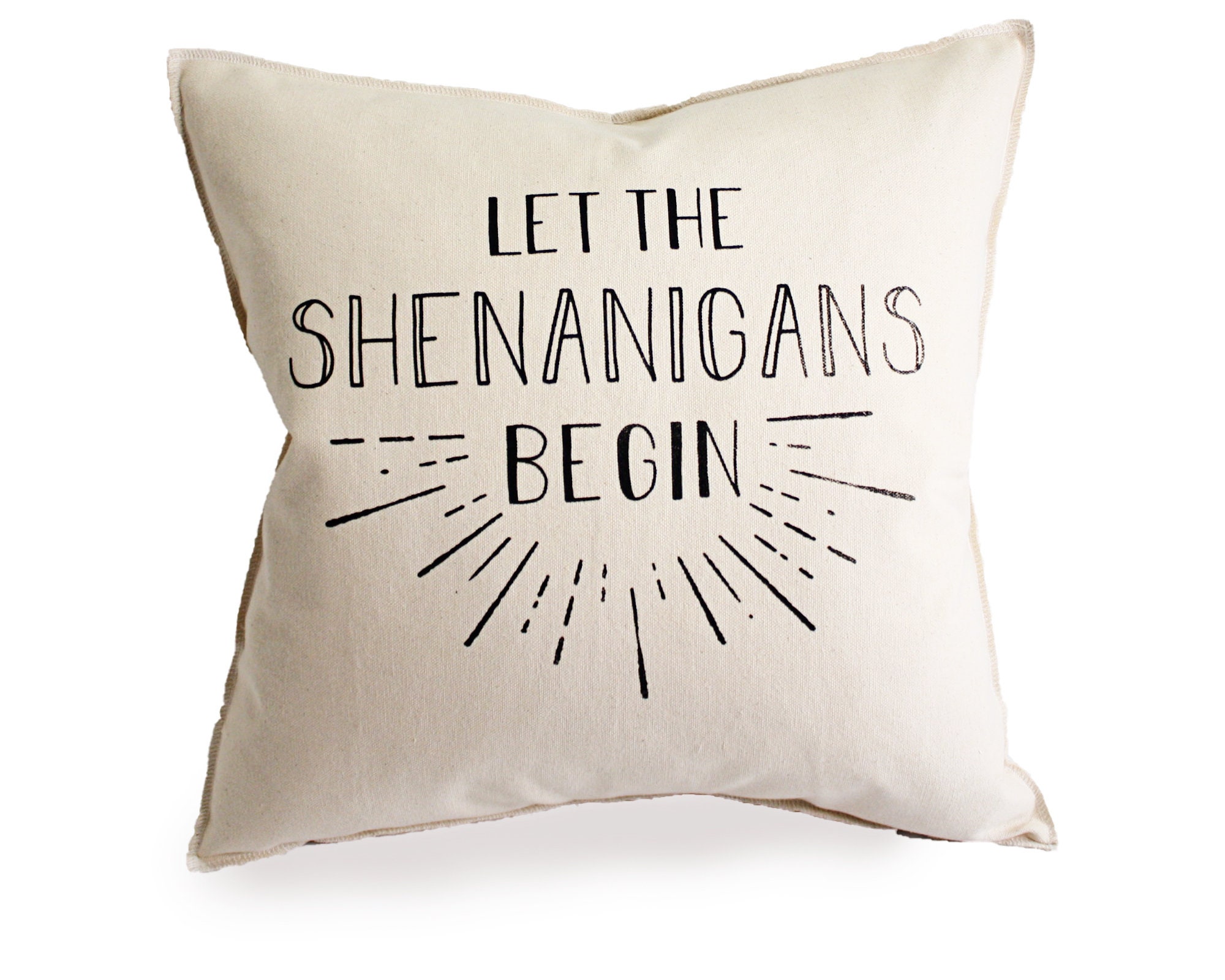 18x18 Multicolor Patricks Day XeirePrint Let The Shenanigans Begin-Paddy-St Patrick's Day Throw Pillow 18x18 Multicolor Patricks Day XeirePrint Let The Shenanigans Begin-Paddy-St Patrick's Day Throw Pillow