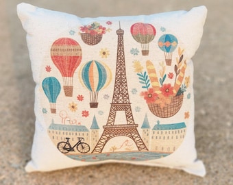 Favorite Places- Paris TINY PILLOW