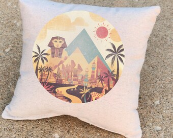 Favorite Places- Egypt TINY PILLOW