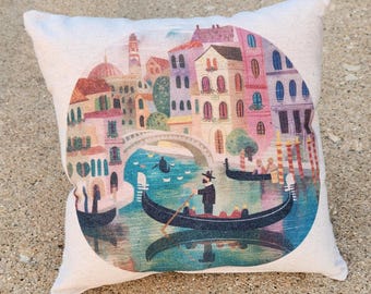 Favorite Places- Venice TINY PILLOW