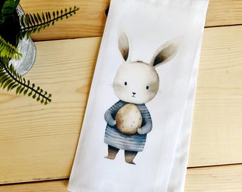 Bunny- Boy, Tea Towel, Kitchen Towel