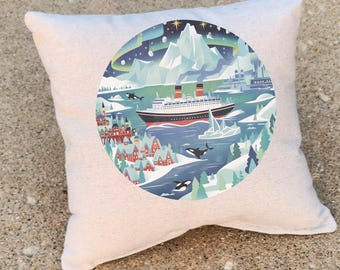 Favorite Places- Alaska TINY PILLOW