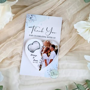 Personalized Heart Bottle Opener Magnet: Unique Wedding Favor Keepsake