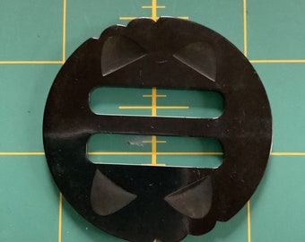 Two 2 1/2” Bakelite Belt Buckles