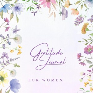 Diario de gratitud para mujeres