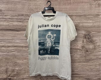 Maglietta vintage anni '90 Julian Cope Liverpool Post Punk/Musica Rock/Maglietta vintage band/Maglietta rock/Maglietta musicale/Maglietta vecchia band/Taglia L