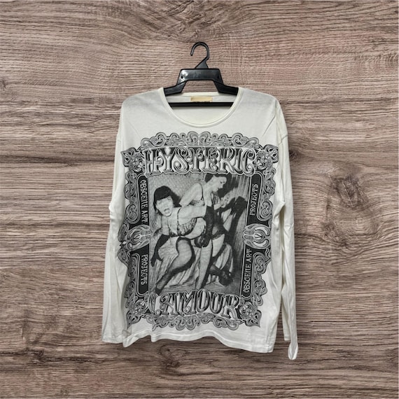 HYSTERIC GLAMOUR Bettie Page Tシャツ フリーサイズ 未使用 HYSTERIC