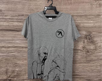 Vintage 00’s Aphex Twin / Trip Hop / Electronic Techno / Vintage Band Tee / Rock Tee / Music Tee / Old Band Tee / Size M