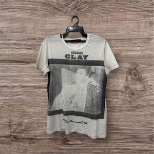 Cassius Clay vintage anni 2000 di Dolce & Gabbana / Maglietta del film / Poster del film / Cult / Stampe del film / Scatola del film / Taglia S