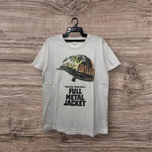 Full Metal Jacket vintage anni 2000 di Stanley Kubrick / Maglietta del film / Poster del film / Cult / Stampe del film / Scatola del film / Taglia M