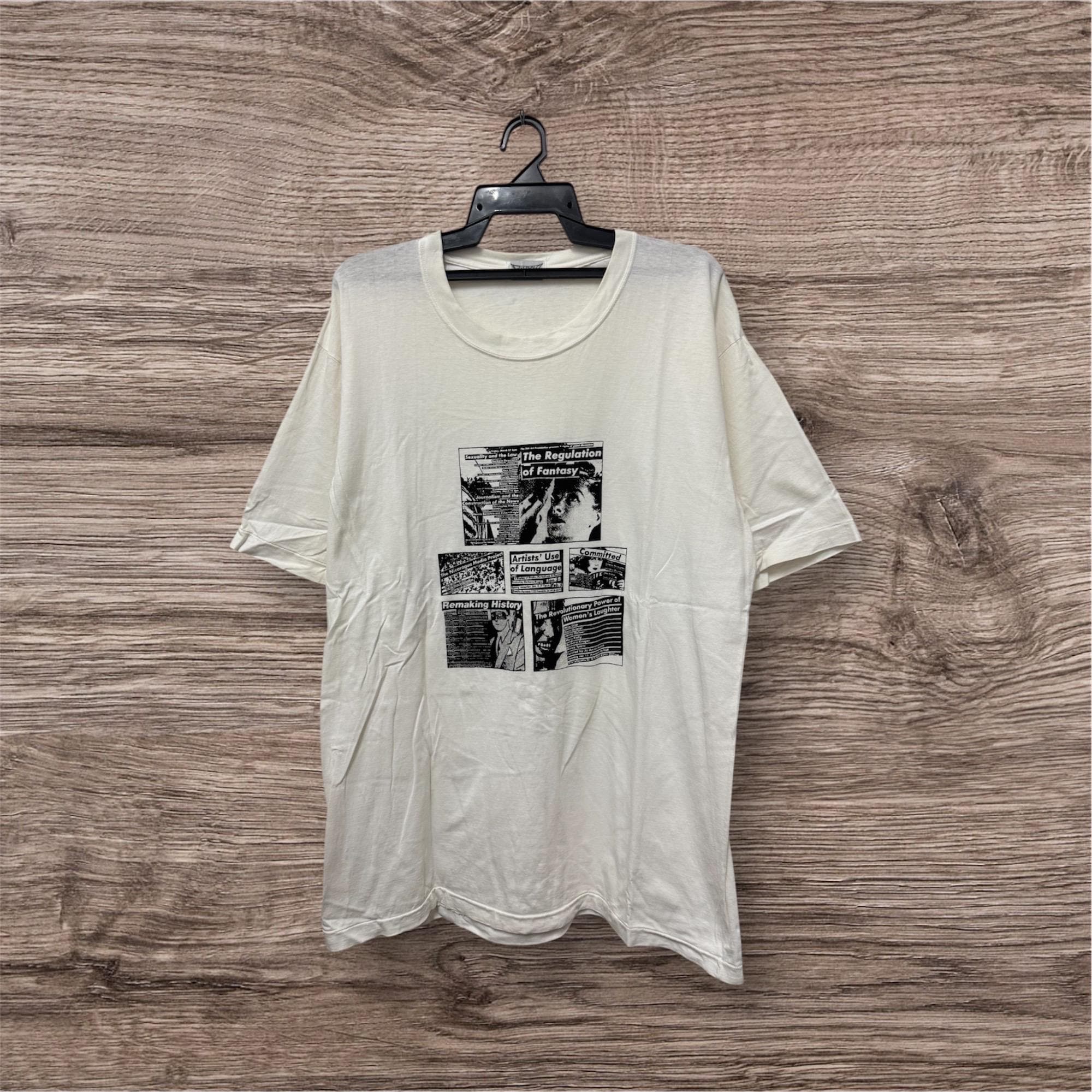 90s USA製　jenny holzer Tシャツ Vintage 90s Jenny Holzer Truisms Museum Of Contemporary Art