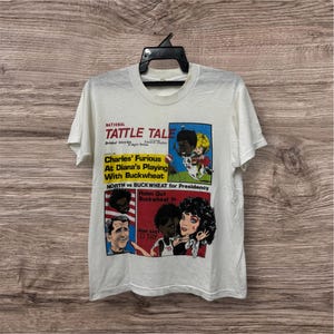 Maglietta vintage anni '80 Buckwheat General Spanky / Poster di film / Cult / Stampe di film / Scatola di film / Taglia M