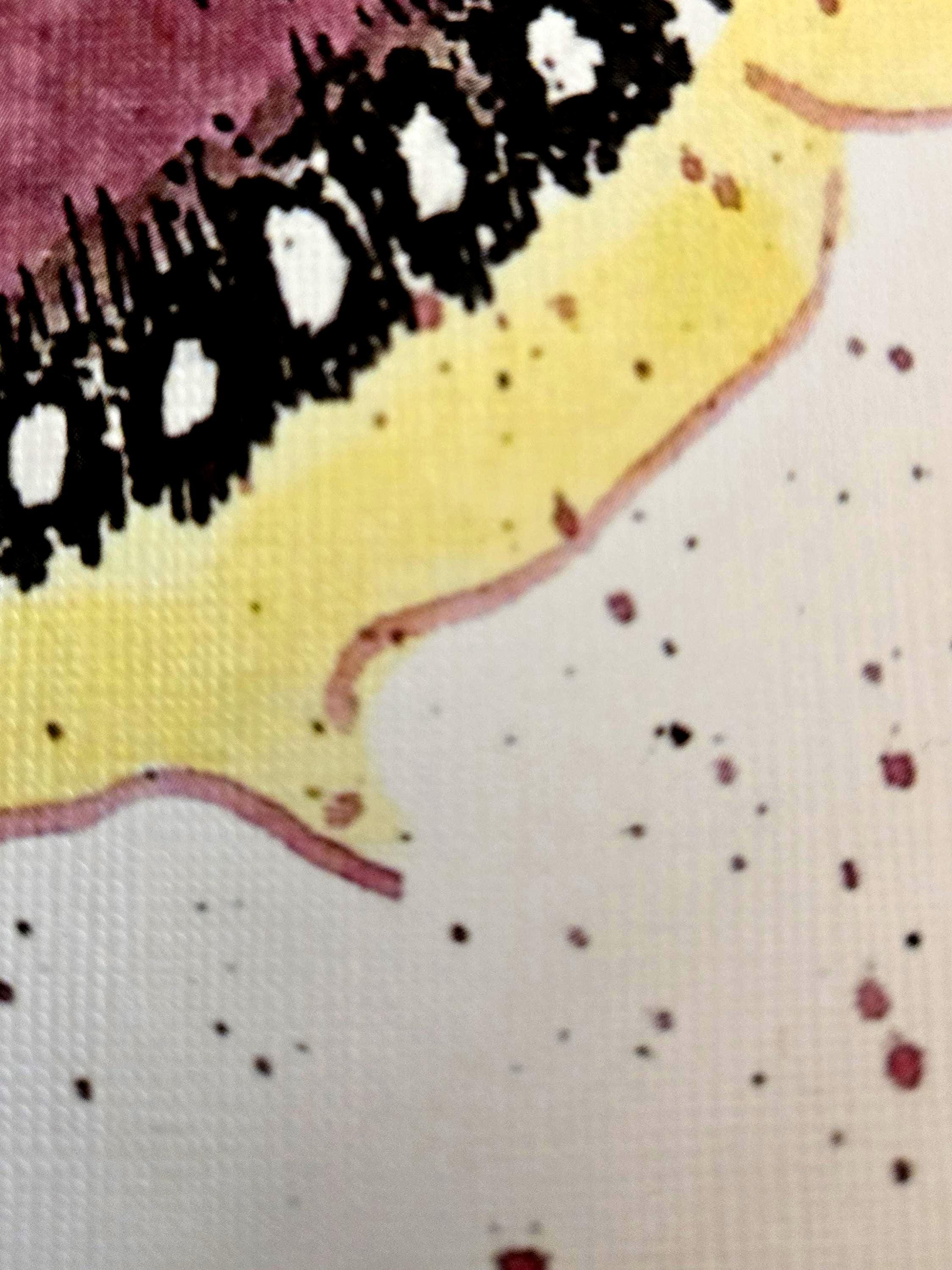 Mourning Cloak Butterfly Art Print: Whimsical Watercolor & Ink - Etsy