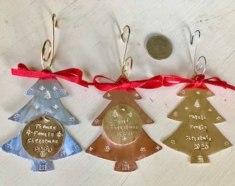 Details about   Personalized Nativity High Polished Brass Christmas Ornament Custom Gift 