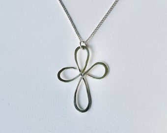 Spiral design Cross