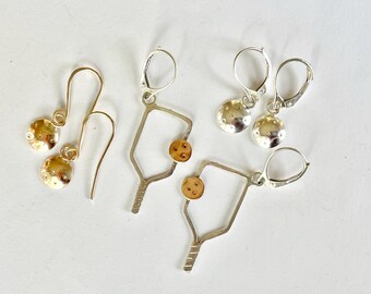 Pickle Ball Earrings