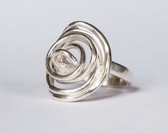 Rose Swirl Ring