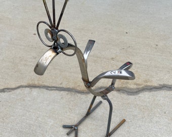 Golf Chicken Garden sculpture Yard Art