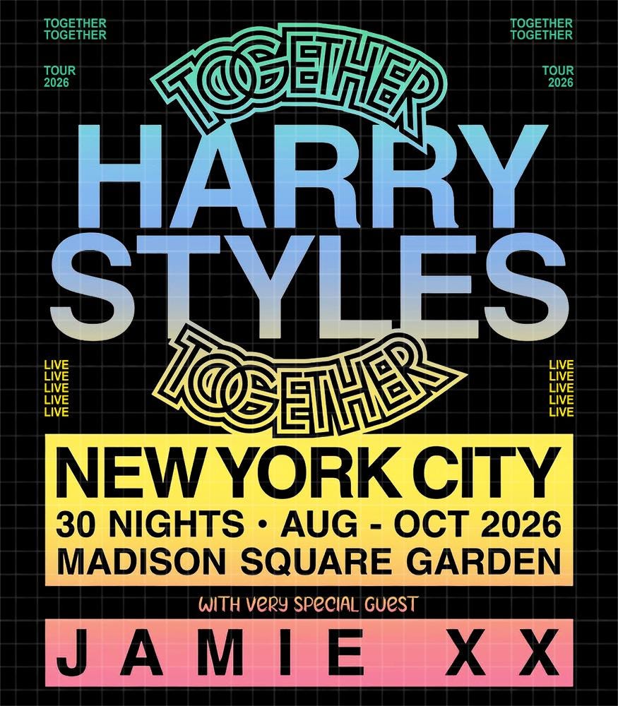 Harry Styles Tour 2026 PNG Bundle, Amsterdam, Mexico City, London