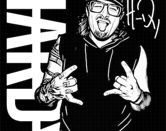 Hardy JIM BOB World Tour tshirt ontwerp, muziek country rock tour kleding png: digitaal concertbestand (300 dpi)