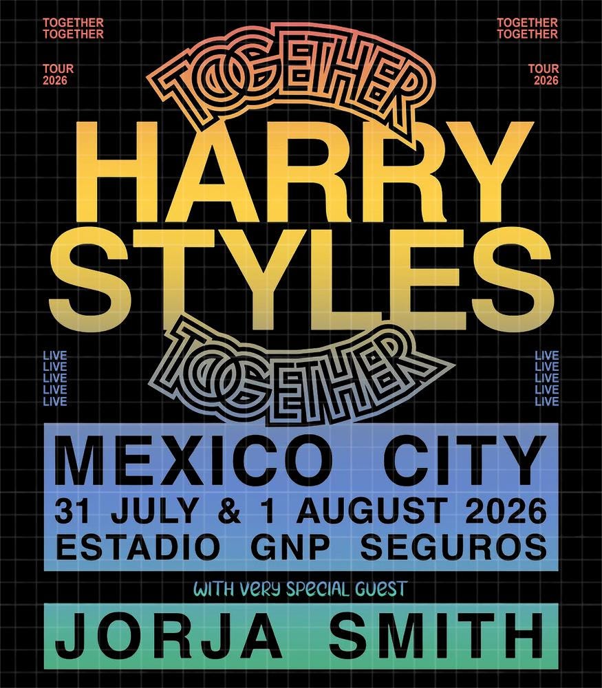 Harry Styles Tour 2026 PNG Bundle, Amsterdam, Mexico City, London